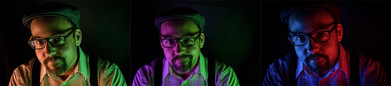 Luna — In this case we used her notebook (a mid-range HP with a low-DPI screen) as a secondary source of light.