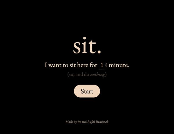 Sit.
